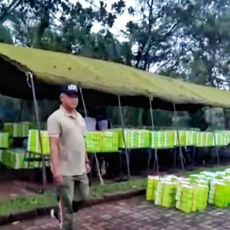2500 Nasi Box Pusdiklat TNI AD Cipatat